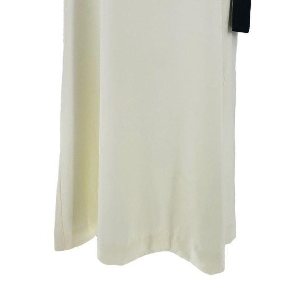 Tuckernuck Ivory Blythe Bow Ruffle Sleeveless Preppy Mini Dress Size L - Picture 6 of 12